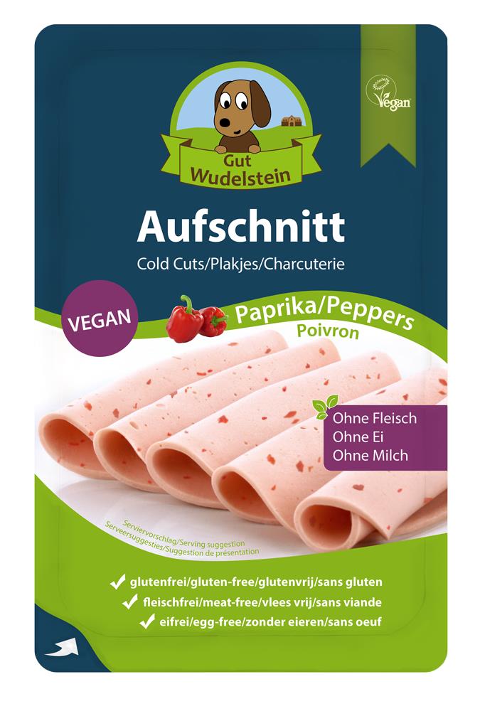 Gut Wudelstein Aufschnitt Paprika Veganblitz